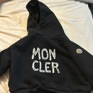 Used moncler sweater size 4t runs small